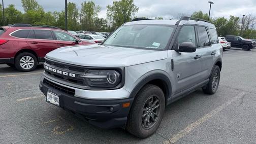 Iconic Silver Metallic 2021 Ford Bronco Sport Big Bend