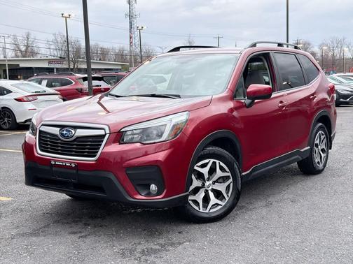 Crimson Red Pearl 2021 Subaru Forester Premium