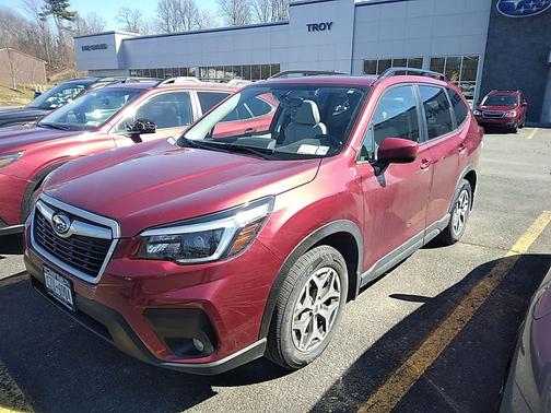 Crimson Red Pearl 2021 Subaru Forester Premium