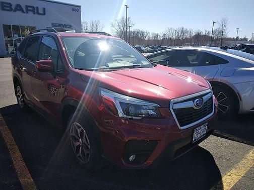 Crimson Red Pearl 2021 Subaru Forester Premium