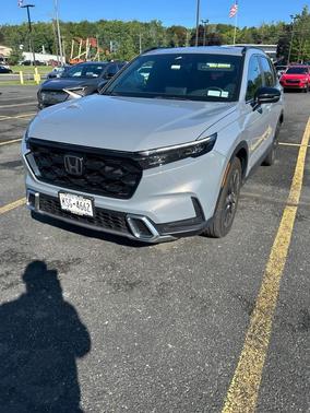 Urban Gray Pearl 2025 Honda CR-V Hybrid Sport Touring AWD