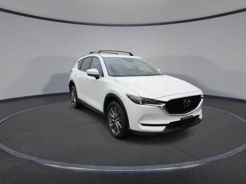 Snowflake White Pearl Mica 2021 Mazda CX-5 Signature