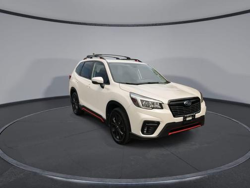 Crystal White Pearl 2020 Subaru Forester Sport