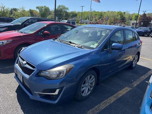 Quartz Blue Pearl 2016 Subaru Impreza 2.0i Premium