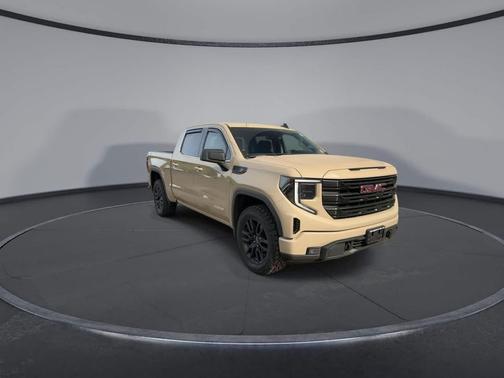 Desert Sand Metallic 2022 GMC Sierra 1500 Elevation