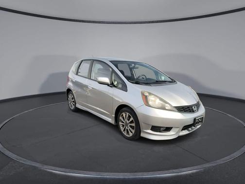Alabaster Silver Metallic 2013 Honda Fit Sport