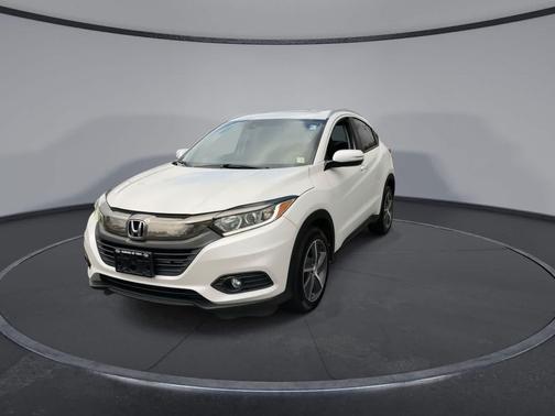 Platinum White Pearl 2021 Honda HR-V EX
