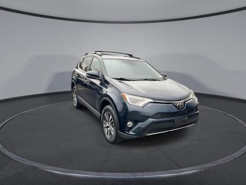 Galactic Aqua Mica 2018 Toyota RAV4 XLE