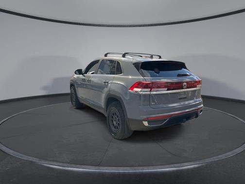 Pure Gray 2024 Volkswagen Atlas Cross Sport 2.0T SE w/Technology 4MOTION