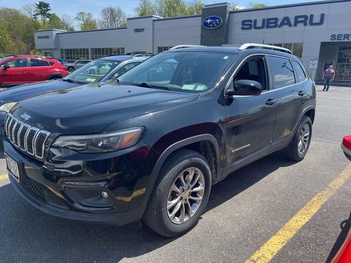 Diamond Black Crystal Pearlcoat 2021 Jeep Cherokee Latitude Plus
