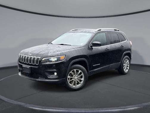 Diamond Black Crystal Pearlcoat 2021 Jeep Cherokee Latitude Plus
