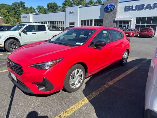 Pure Red 2024 Subaru Impreza Base