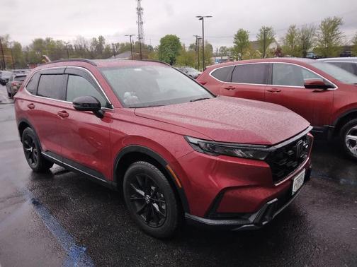 Radiant Red Metallic 2024 Honda CR-V Hybrid Sport AWD