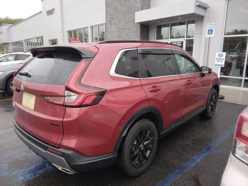 Radiant Red Metallic 2024 Honda CR-V Hybrid Sport AWD
