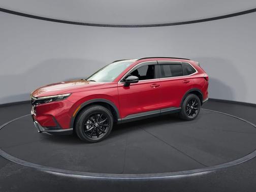 Radiant Red Metallic 2024 Honda CR-V Hybrid Sport AWD