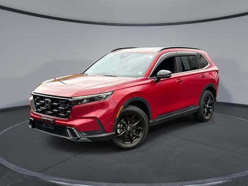 Radiant Red Metallic 2024 Honda CR-V Hybrid Sport AWD