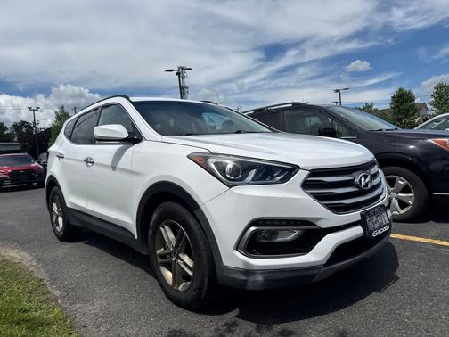 Frost White Pearl 2017 Hyundai Santa Fe Sport 2.4L
