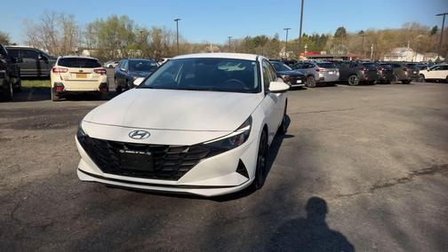 Serenity White Pearl 2023 Hyundai ELANTRA SEL