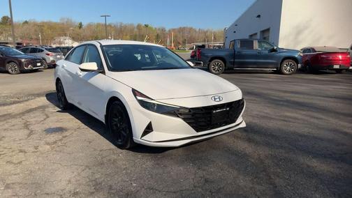 Serenity White Pearl 2023 Hyundai ELANTRA SEL