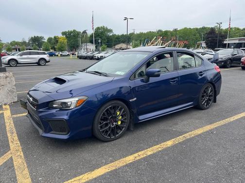 Blue 2018 Subaru WRX STI Limited