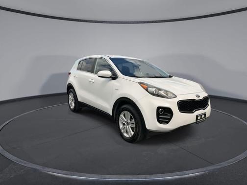 Clear White 2019 Kia Sportage LX