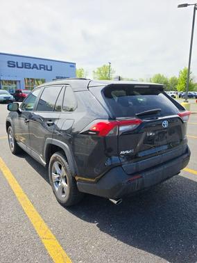 Midnight Black Metallic 2022 Toyota RAV4 Hybrid XLE
