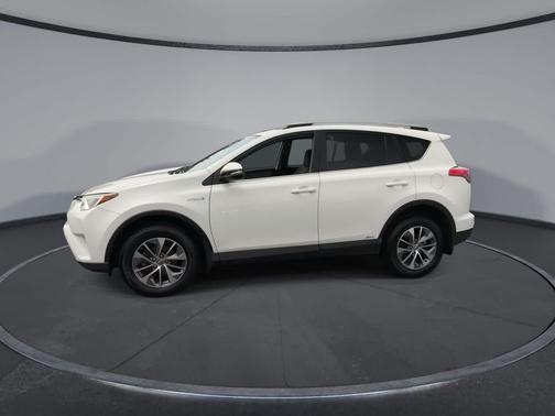 Super White 2017 Toyota RAV4 Hybrid XLE