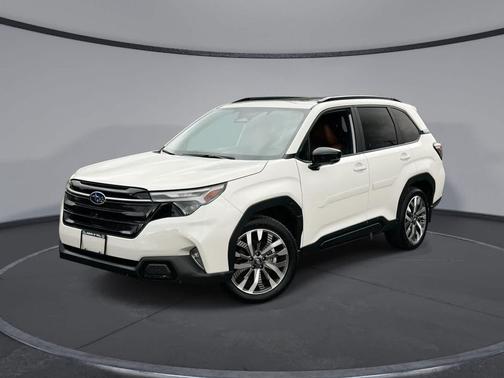 Crystal White Pearl 2026 Subaru Forester Touring