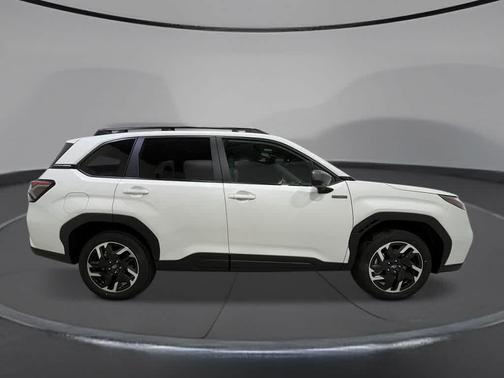 Crystal White Pearl 2026 Subaru Forester Hybrid Premium