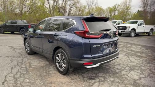 Obsidian Blue Pearl 2021 Honda CR-V Hybrid EX