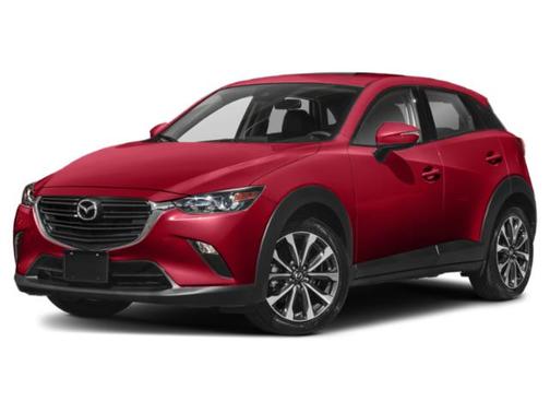 Soul Red Crystal Metallic 2019 Mazda CX-3 Touring