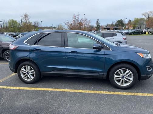 Too Good To Be Blue Metallic 2016 Ford Edge SEL