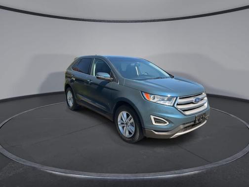 Too Good To Be Blue Metallic 2016 Ford Edge SEL