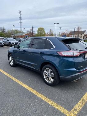 Too Good To Be Blue Metallic 2016 Ford Edge SEL