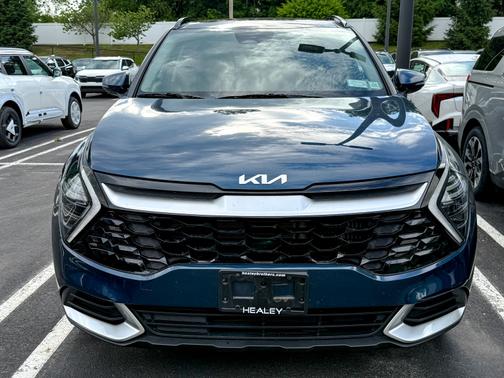 Vesta Blue 2025 Kia Sportage Hybrid EX AWD