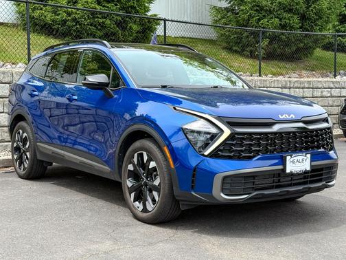 Sapphire Blue 2023 Kia Sportage X-Line AWD