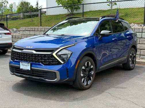 Sapphire Blue 2023 Kia Sportage X-Line AWD