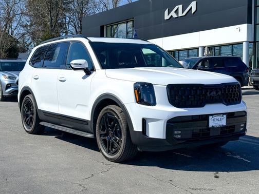 Glacial White Pearl 2025 Kia Telluride SX-Prestige X-Line AWD