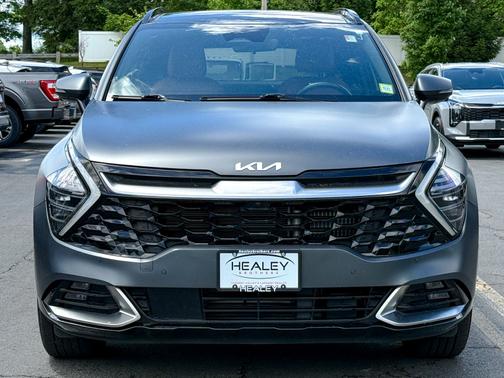 Shadow Matte Gray 2023 Kia Sportage Hybrid SX-Prestige AWD