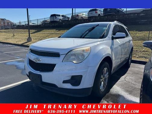 Summit White 2012 Chevrolet Equinox 1LT