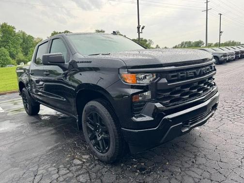 Black 2026 Chevrolet Silverado 1500 Custom