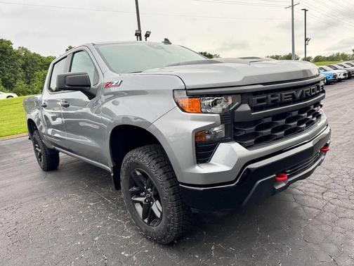 Sterling Gray Metallic 2026 Chevrolet Silverado 1500 Custom Trail Boss