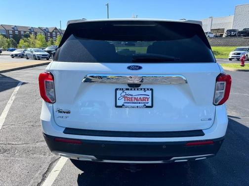 Star White Metallic Tri-Coat 2020 Ford Explorer XLT