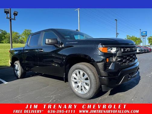 Black 2026 Chevrolet Silverado 1500 Custom
