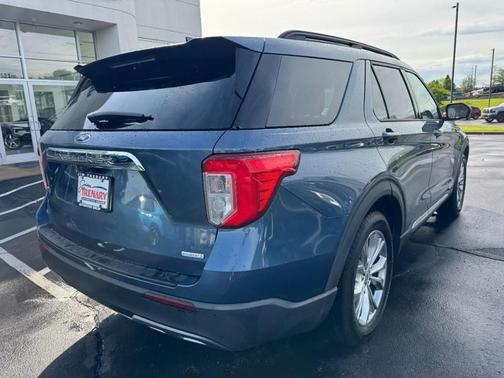 Blue Metallic 2020 Ford Explorer XLT