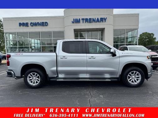 Silver Ice Metallic 2021 Chevrolet Silverado 1500 LT