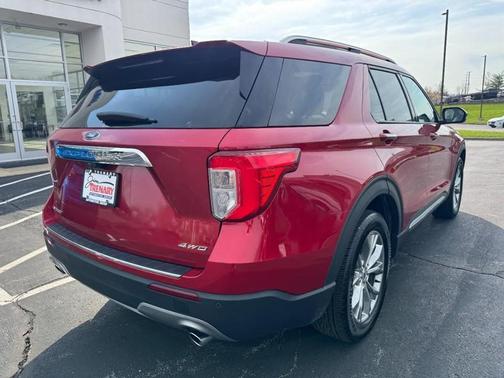 Rapid Red Metallic Tinted Clearcoat 2021 Ford Explorer Limited