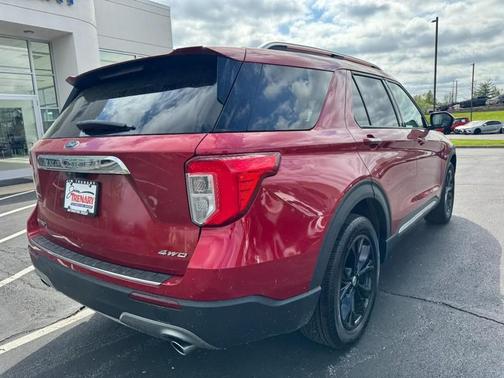 Rapid Red Metallic Tinted Clearcoat 2021 Ford Explorer Limited