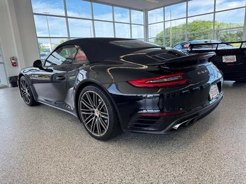 Jet Black Metallic 2017 Porsche 911 Turbo