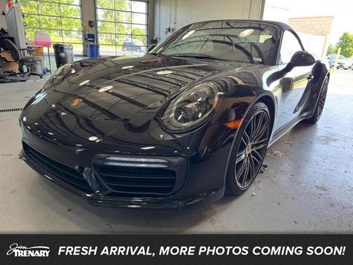 Jet Black Metallic 2017 Porsche 911 Turbo